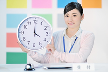 トラックの到着時間